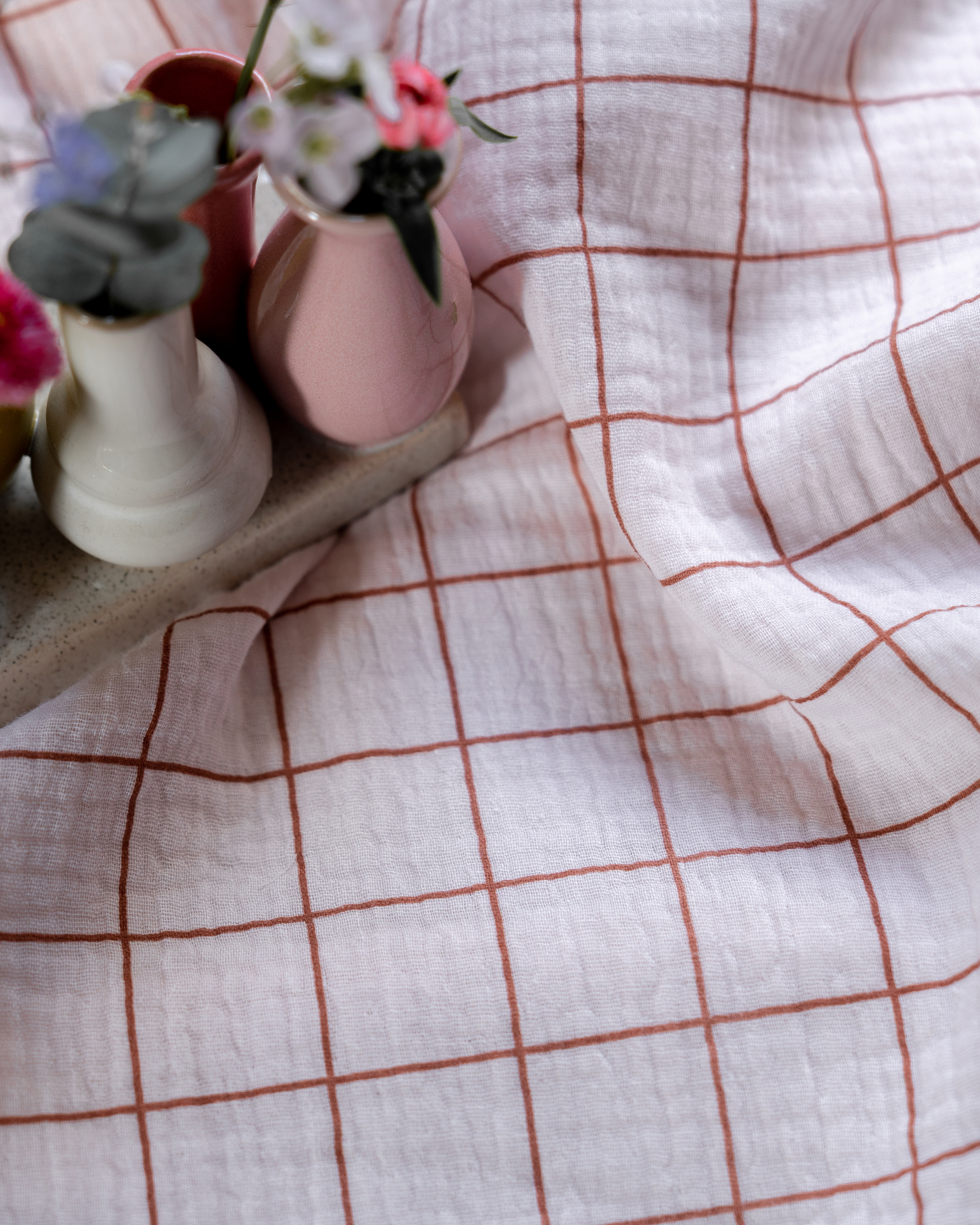 Bio Bettwäsche "Eliane" • Rosa Karo Edition - hutch&putch GmbH