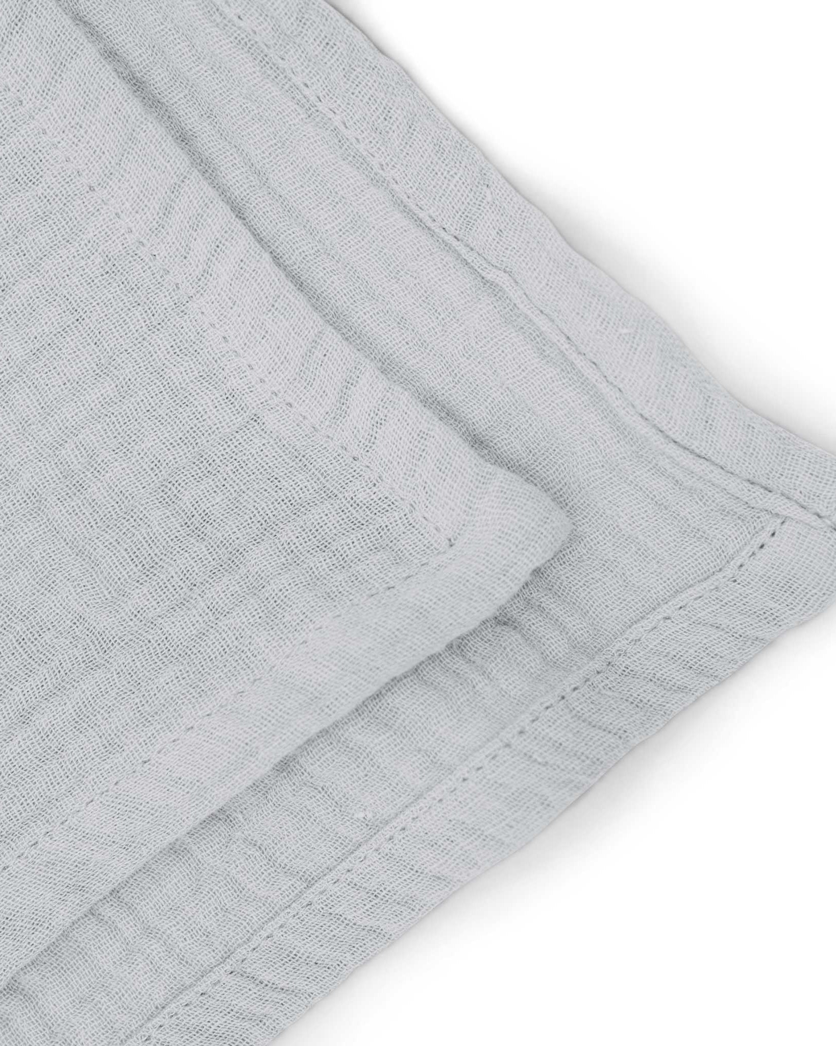 Musselin-Halstuch Baby • Light Grey - hutch&putch GmbH