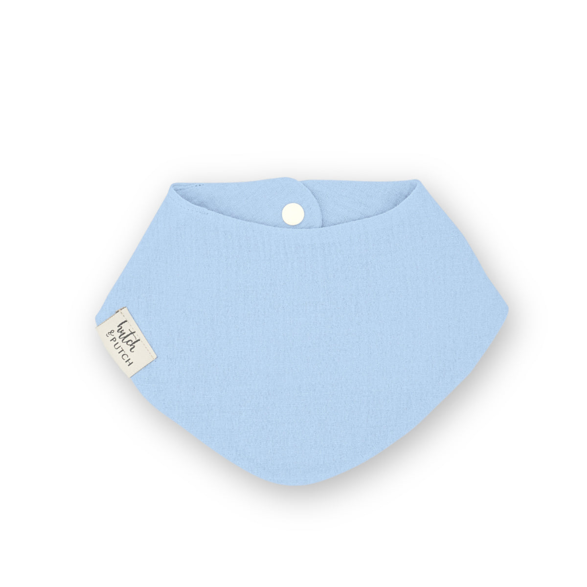 Muslin bib • Light blue - hutch&putch GmbH