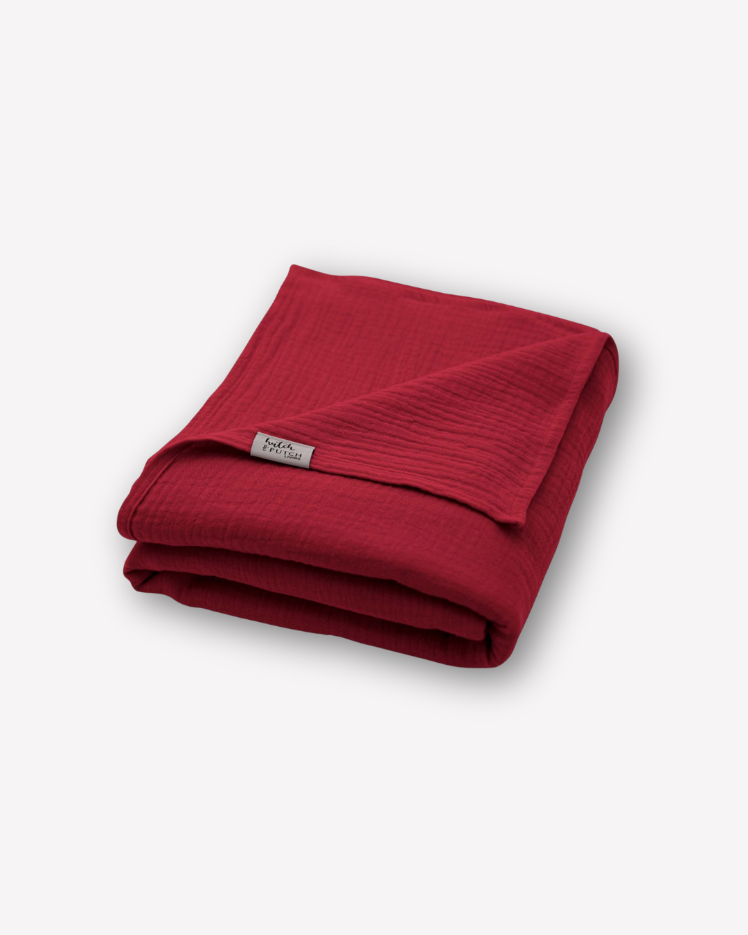 Muslin summer blanket "Josephin" • Cranberry - hutch&putch GmbH