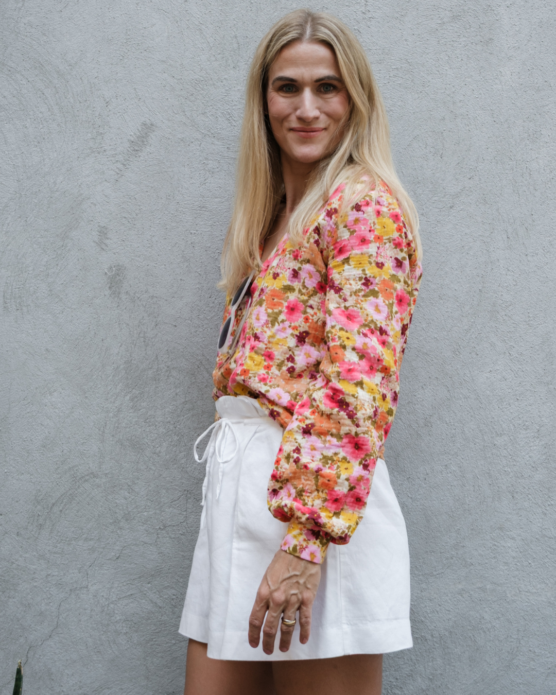 Musselin-Bluse "Jule" • Flowerful Edition - hutch&putch GmbH