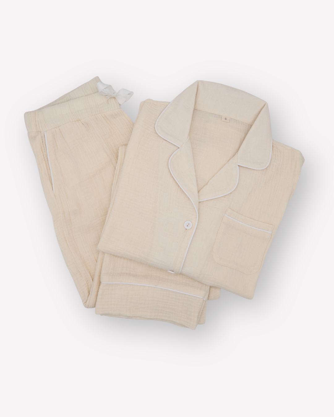 Musselin-Pyjama "Luca" • Damen - hutch&putch GmbH