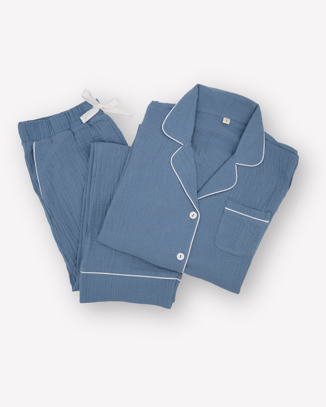 Musselin-Pyjama "Luca" • Damen - hutch&putch GmbH