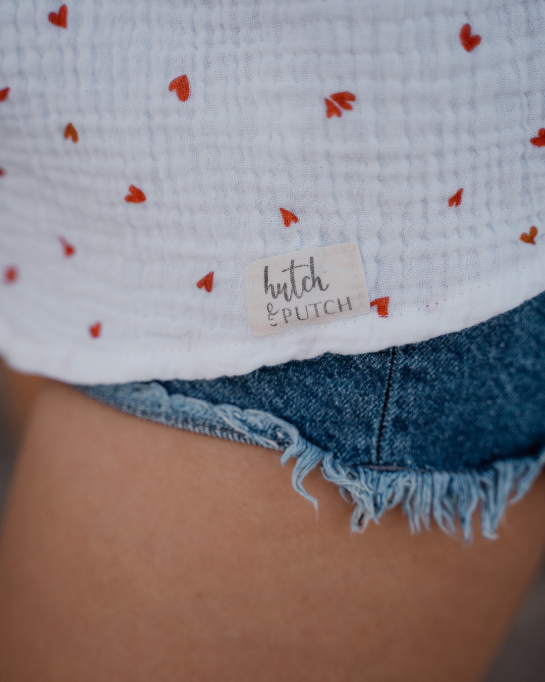 Oversize Musselin-Bluse "Maja" • Little Love Edition - hutch&putch GmbH