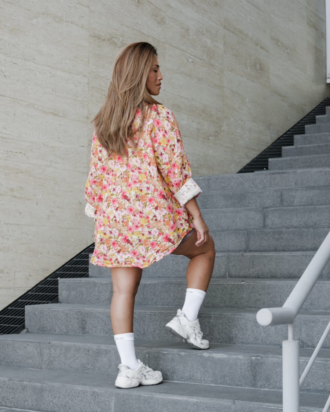 Oversize Musselin-Bluse "Maja" • Flowerful Edition - hutch&putch GmbH