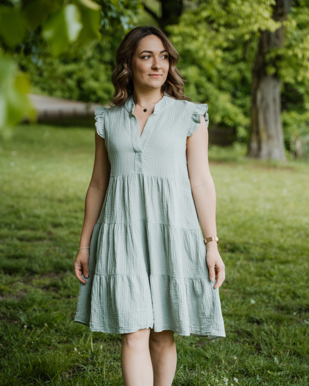 Musselin-Kleid "Ella" - hutch&putch GmbH