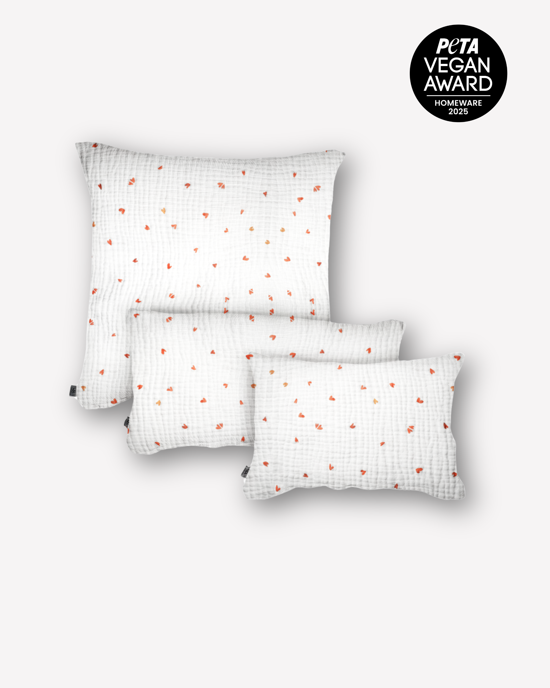 Musselin-Kopfkissen "Eliane" • Little Love Edition - hutch&putch GmbH