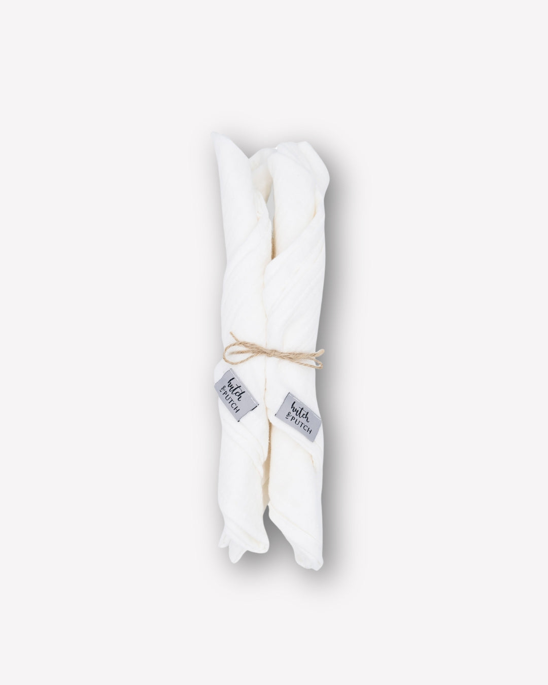 Musselin-Servietten "Anne-Marie" • Off-White - hutch&putch GmbH