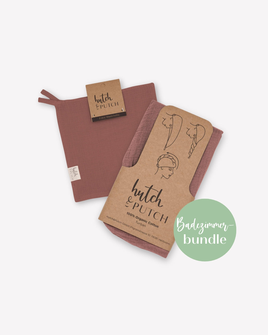 Musselin-Badezimmerbundle - hutch&putch GmbH