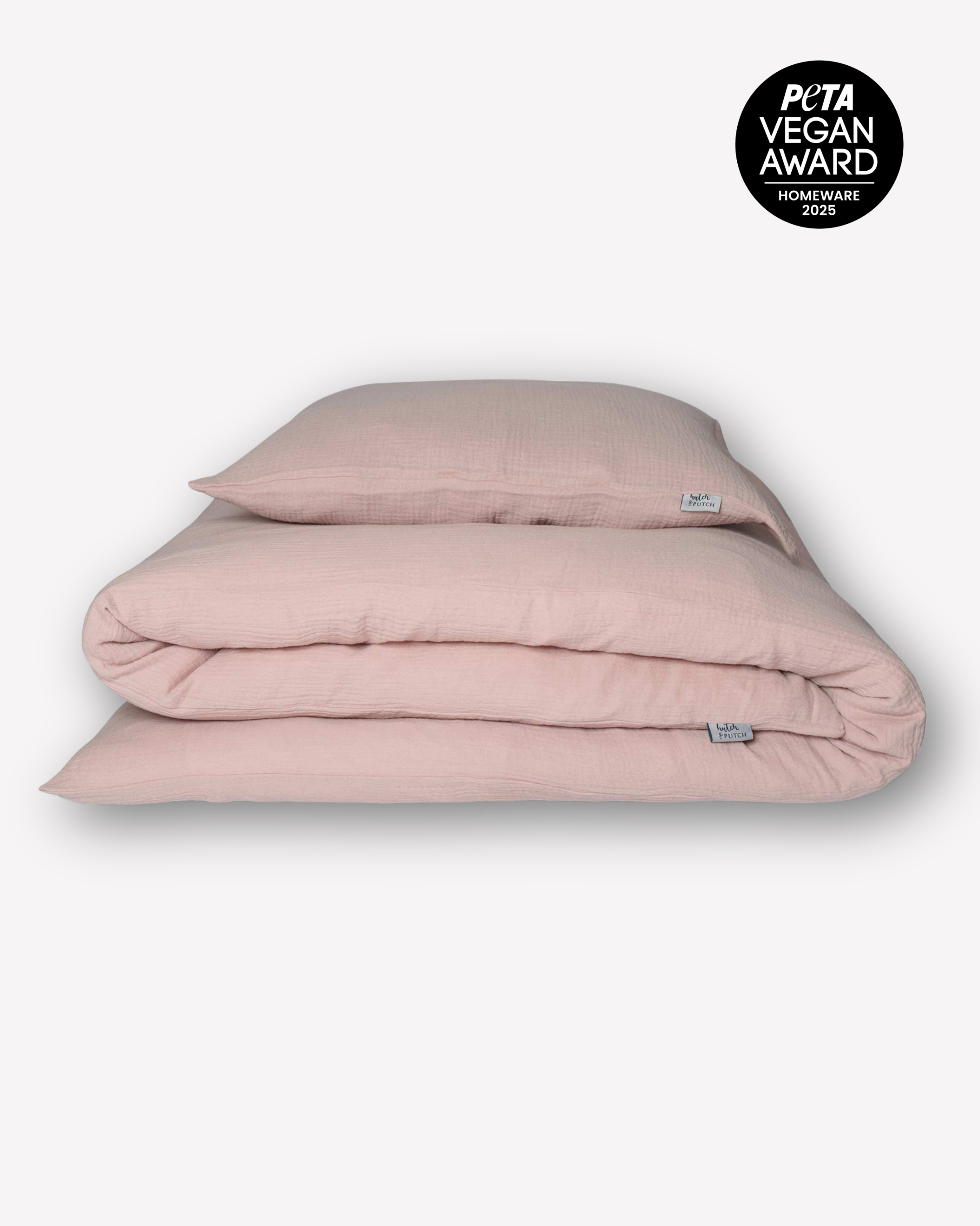 Bio Bettwäsche "Eliane" • Blush - hutch&putch GmbH