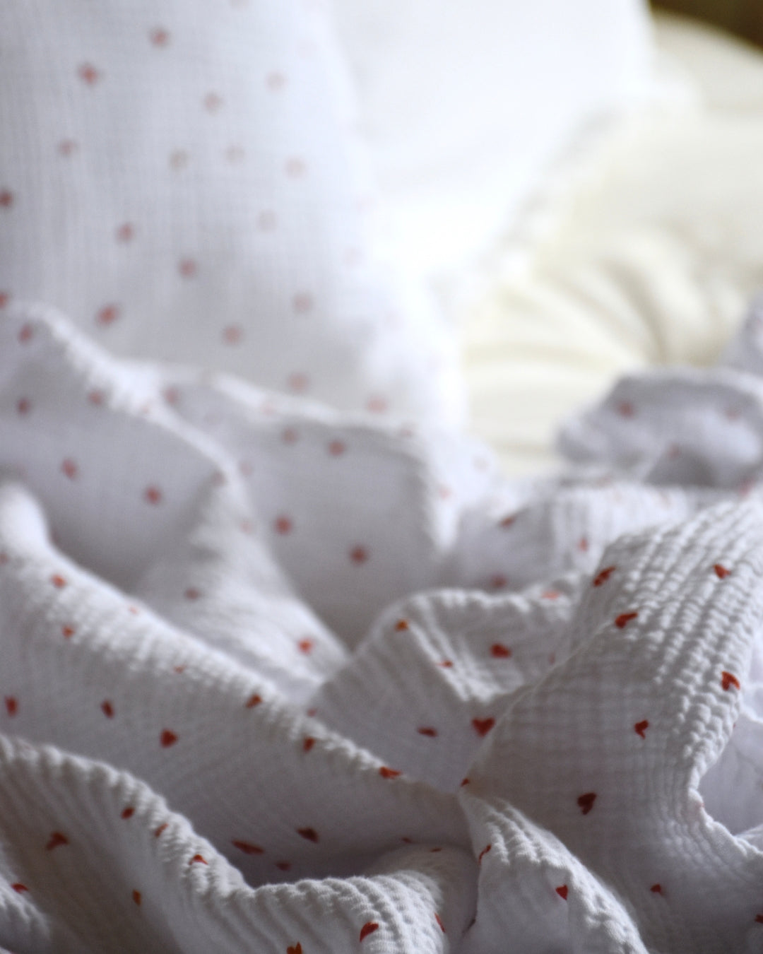 Musselin-Sommerdecke "Josephin" • Little Love Edition - hutch&putch GmbH