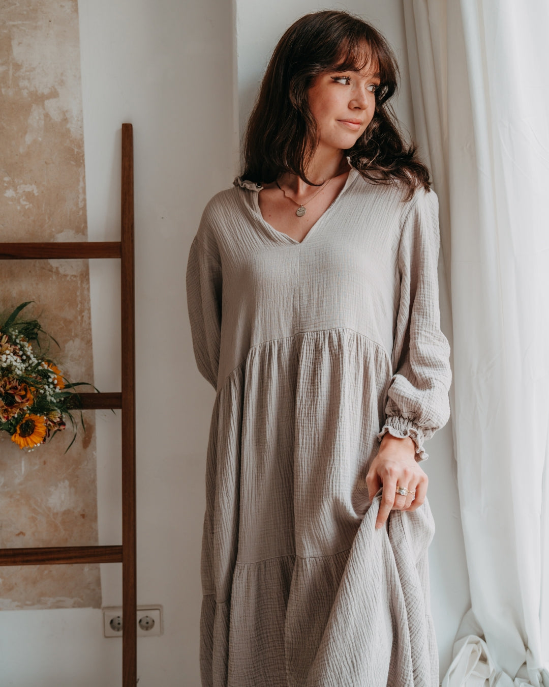 Musselin-Kleid "Isabelle" - hutch&putch GmbH