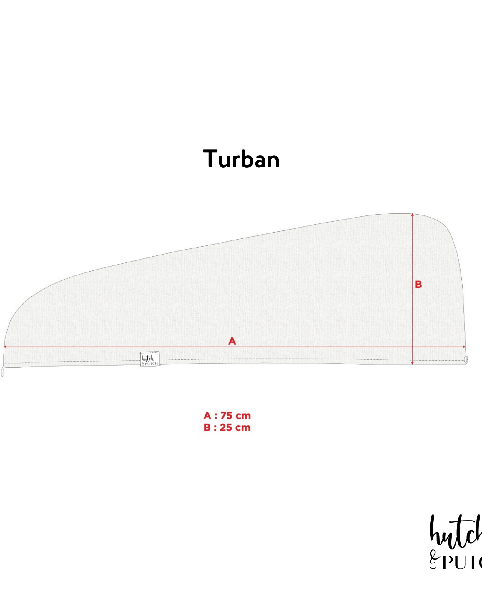 Musselin-Turban - hutch&putch GmbH
