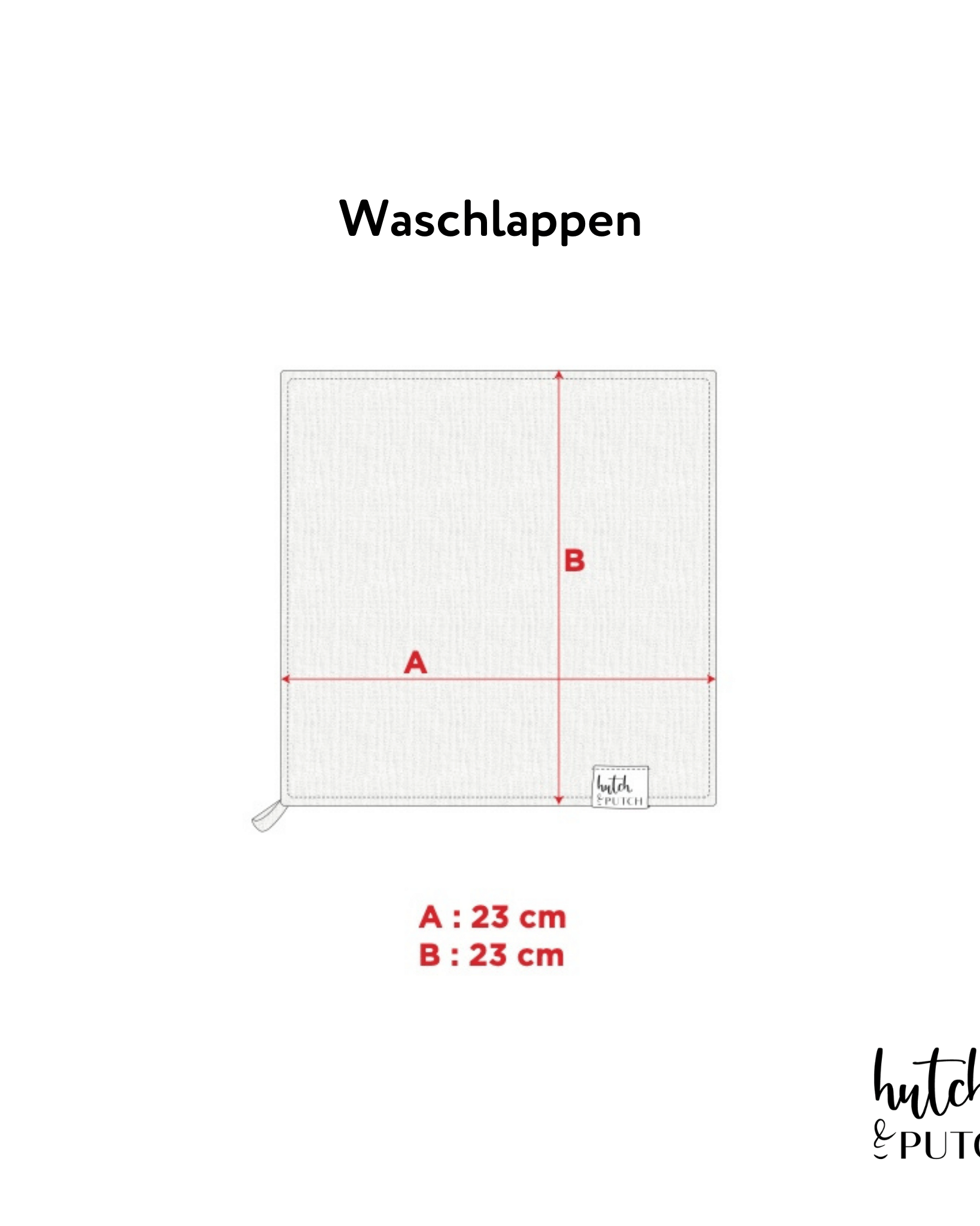 Musselin-Waschlappen • 2er-Set - hutch&putch GmbH