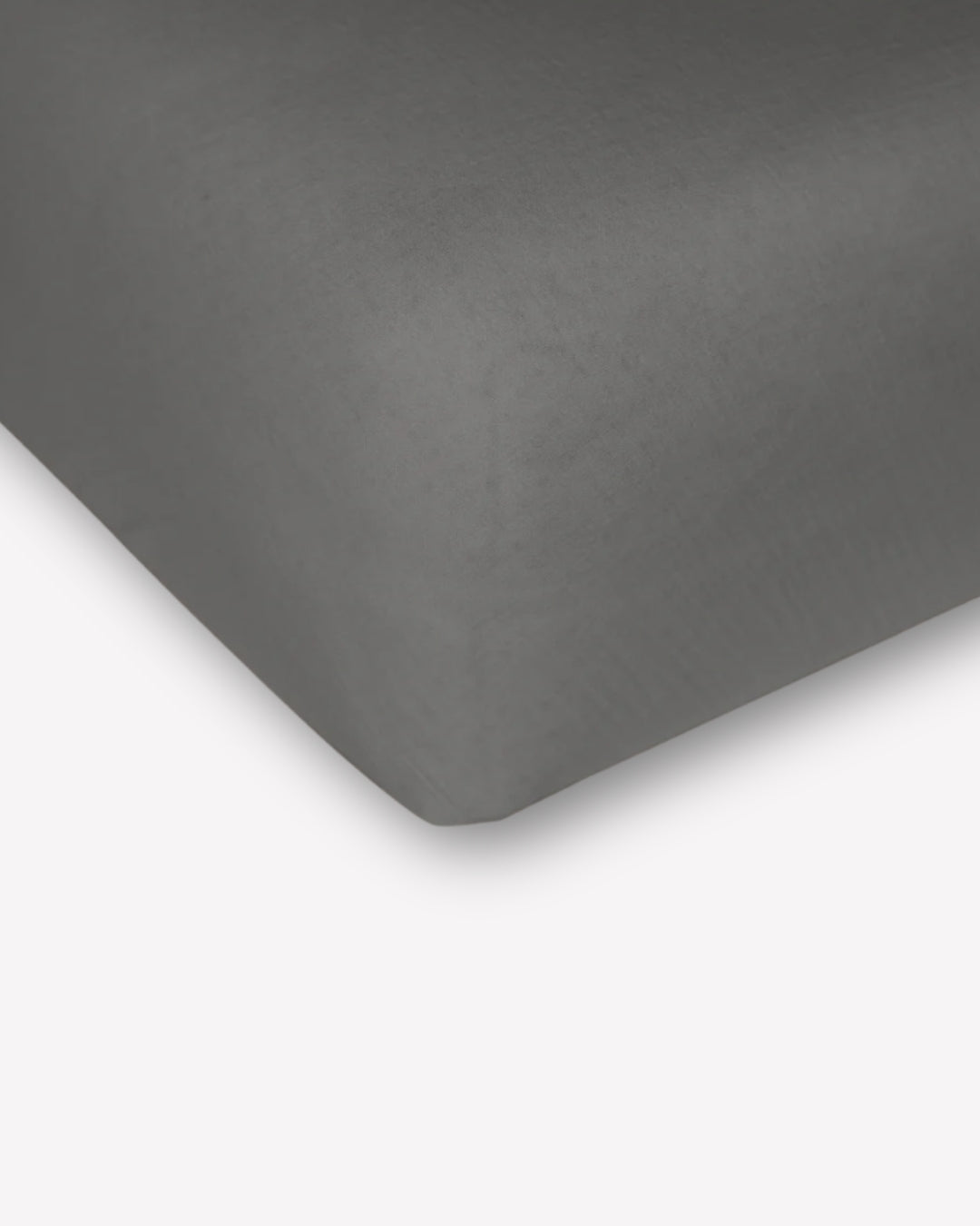 Musselin-Spannbettlaken "Eliane" • Anthrazit - hutch&putch GmbH
