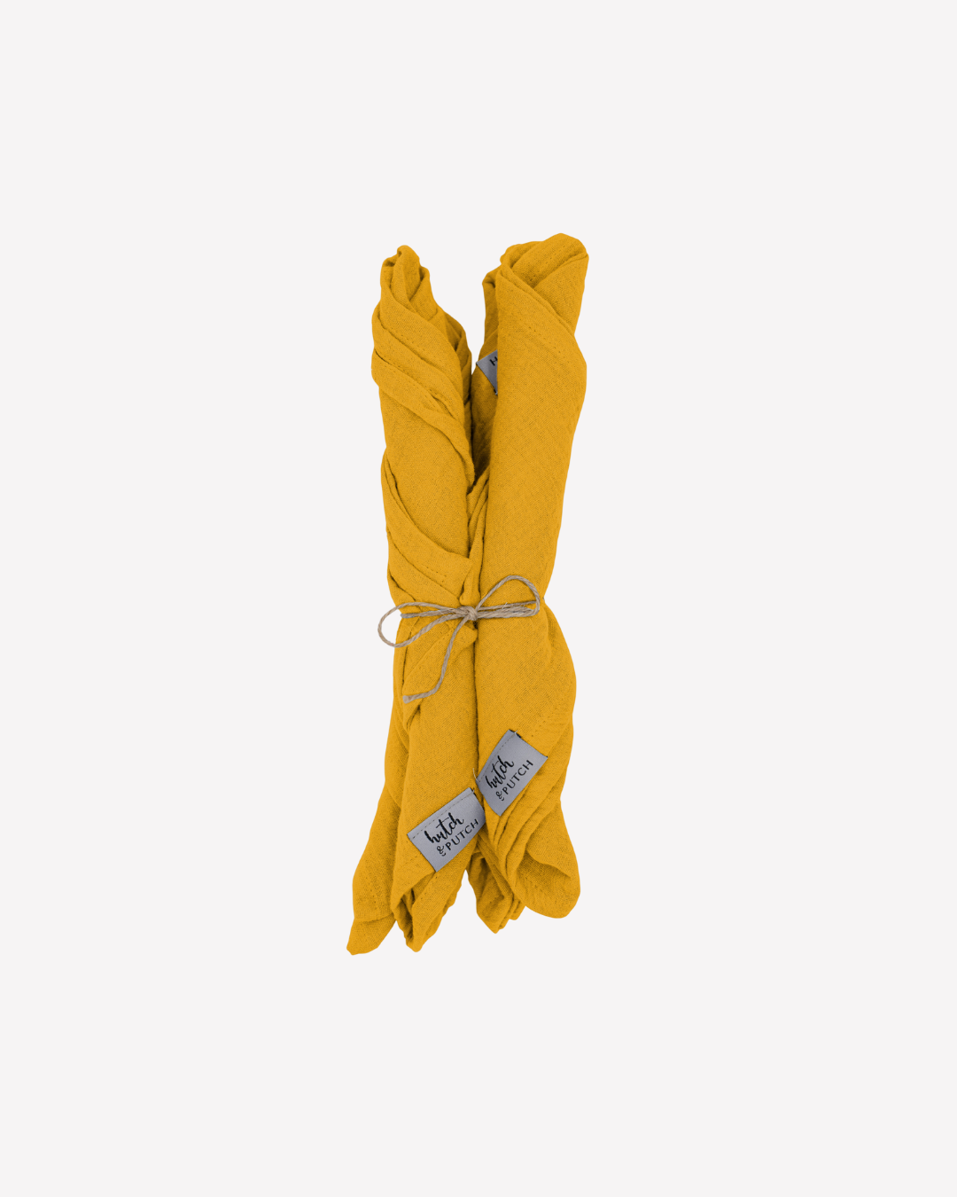 Musselin-Servietten "Anne-Marie" • Sunflower - hutch&putch GmbH