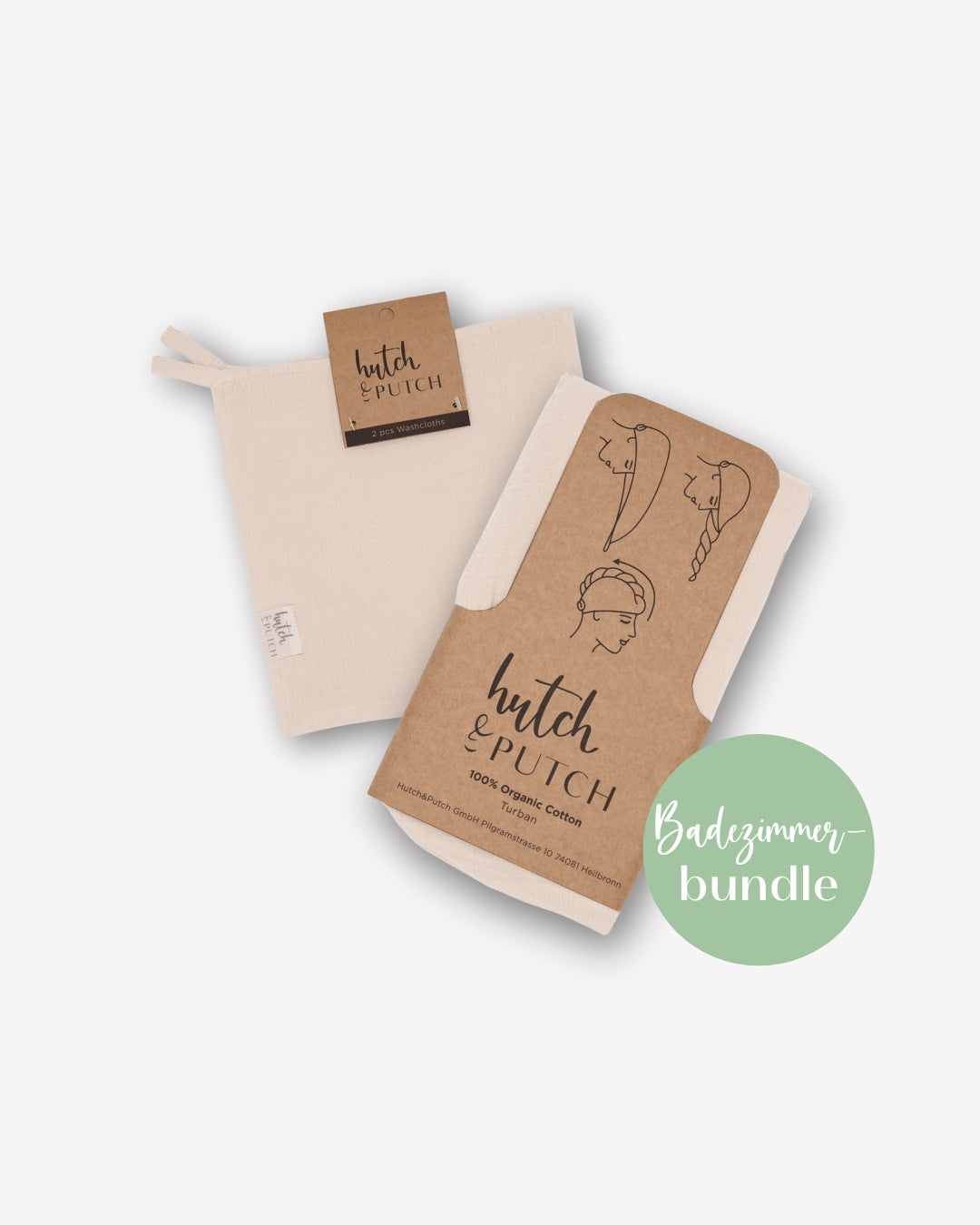 Musselin-Badezimmerbundle - hutch&putch GmbH