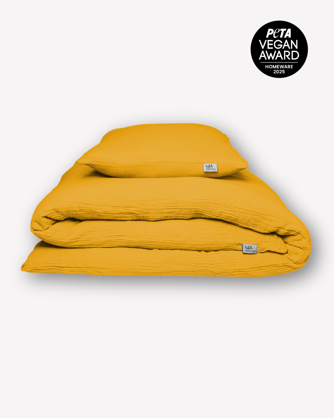 Organic bed linen "Eliane" • Sunflower - hutch&putch GmbH
