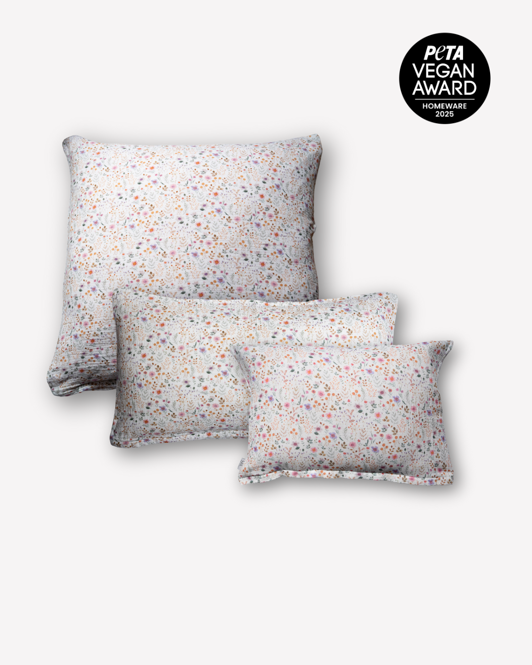 Musselin-Kopfkissen "Eliane" • Wildflowers Edition • VORBESTELLUNG - hutch&putch GmbH
