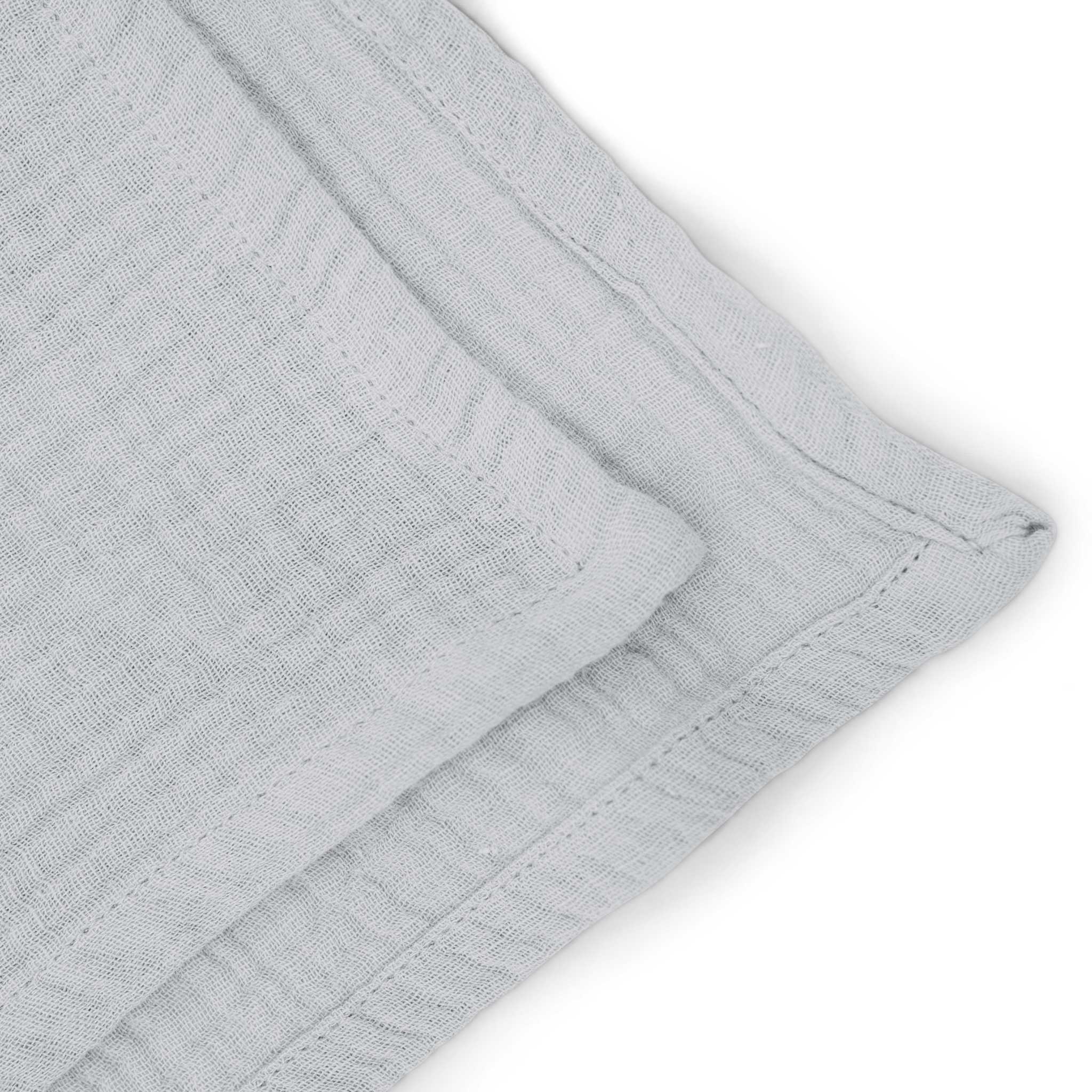 Musselin-Halstuch Baby • Light Grey - hutch&putch GmbH