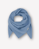 Musselin-Halstuch Kinder • Dusty Blue - hutch&putch GmbH