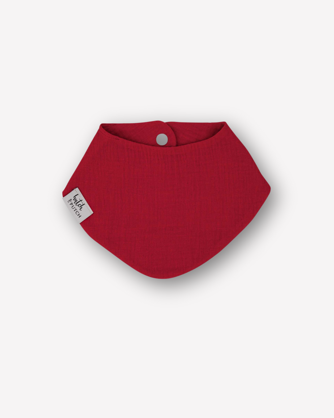 Musselin-Lätzchen • Cranberry - hutch&putch GmbH