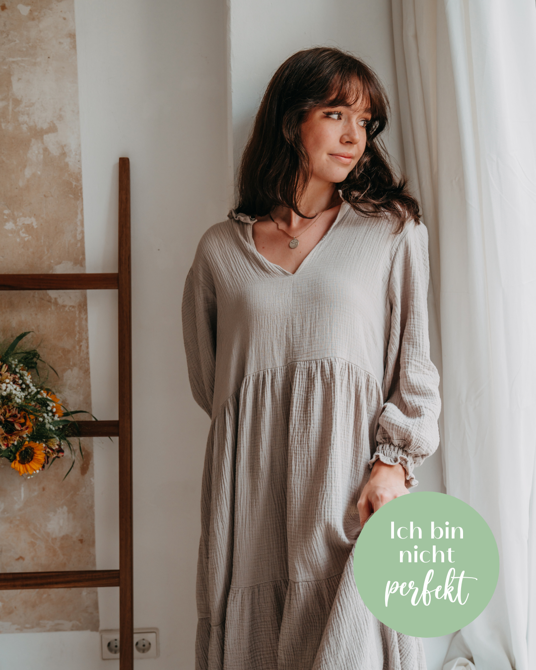 Muslin dress "Isabelle" • Love at second sight - hutch&putch GmbH