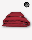 Bio Bettwäsche "Eliane" • Cranberry - hutch&putch GmbH