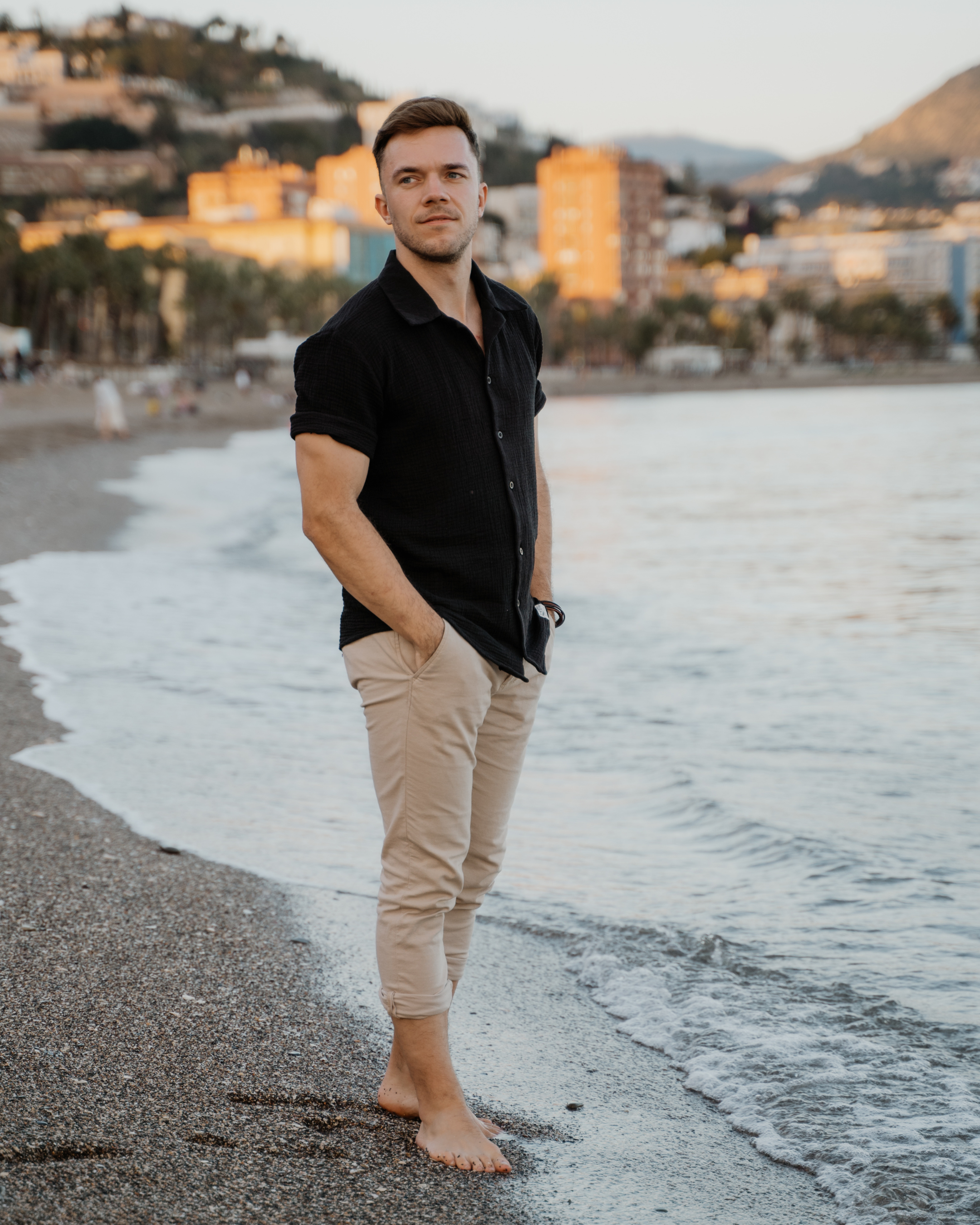 Musselinhemd Herren Kurzarm "Carlos" - hutch&putch GmbH