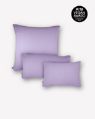 Musselin-Kopfkissen "Eliane" • Lavendel - hutch&putch GmbH