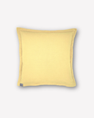 Musselin-Sofakissenbezug "Adela" • Soft Yellow - hutch&putch GmbH
