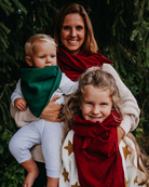 Musselin-Halstuch Kinder •  Cranberry - hutch&putch GmbH