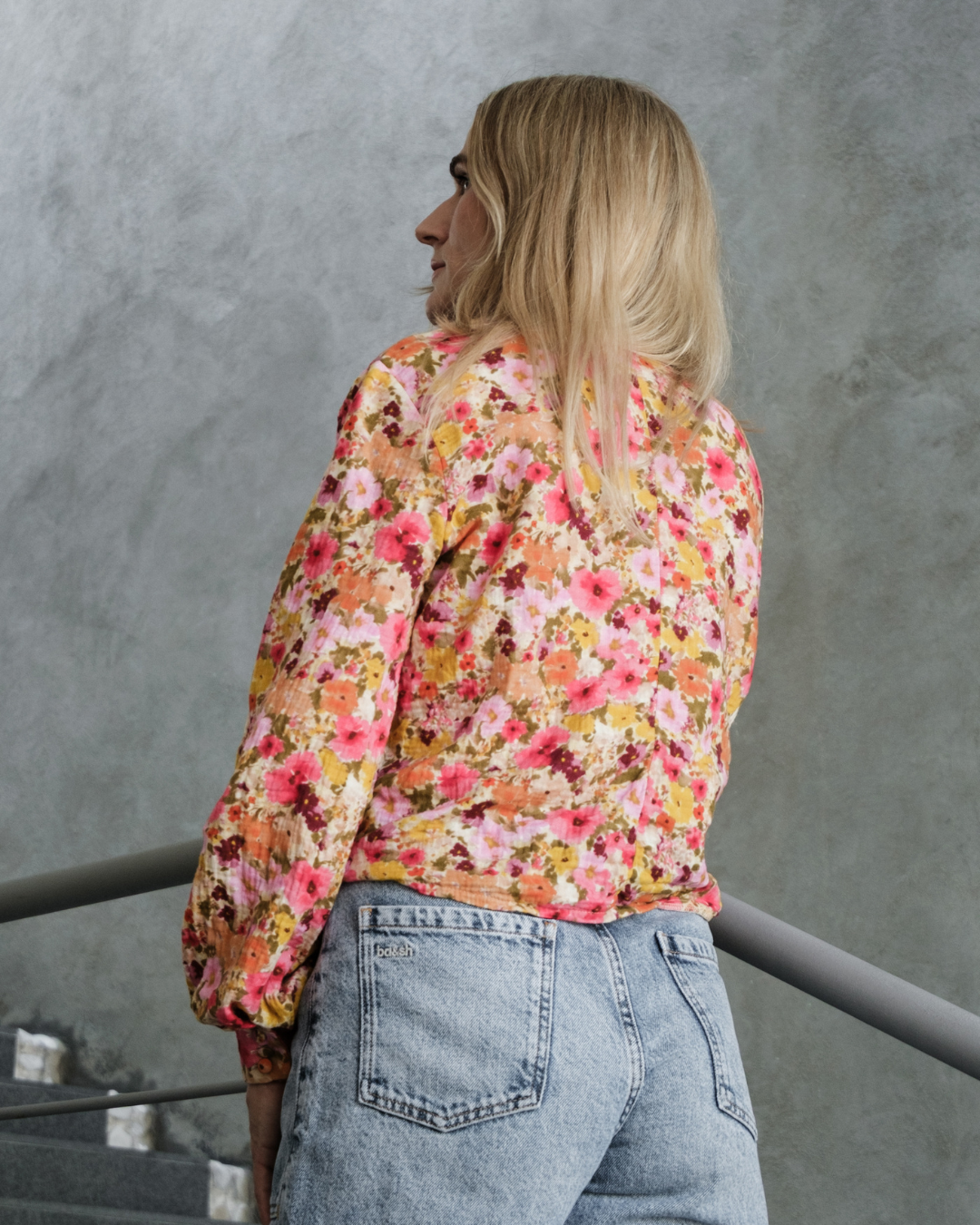 Musselin-Bluse "Jule" • Flowerful Edition - hutch&putch GmbH