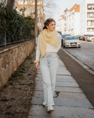 Musselin-Halstuch Erwachsene • Soft Yellow - hutch&putch GmbH
