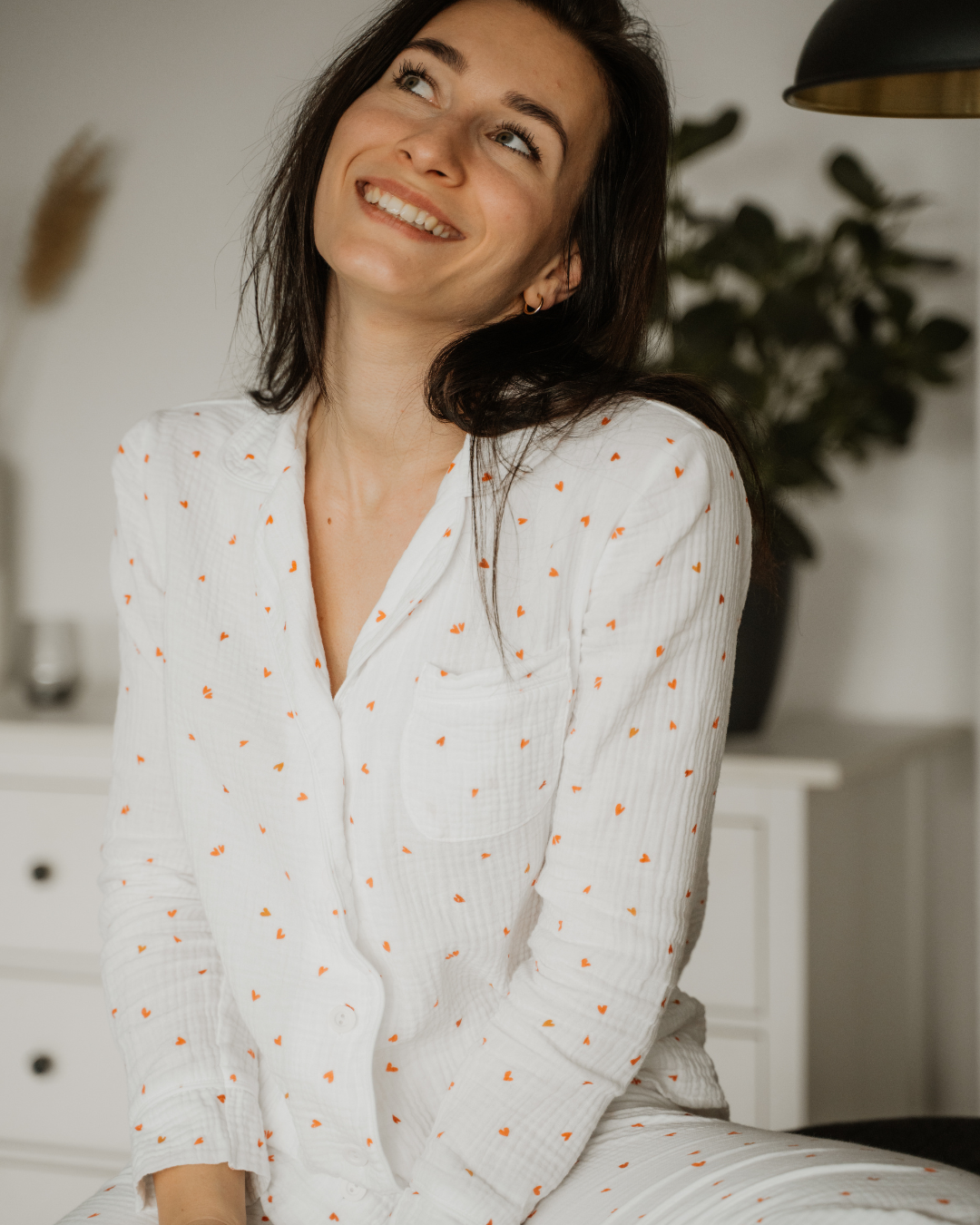 Musselin-Pyjama "Luca" • Damen - hutch&putch GmbH