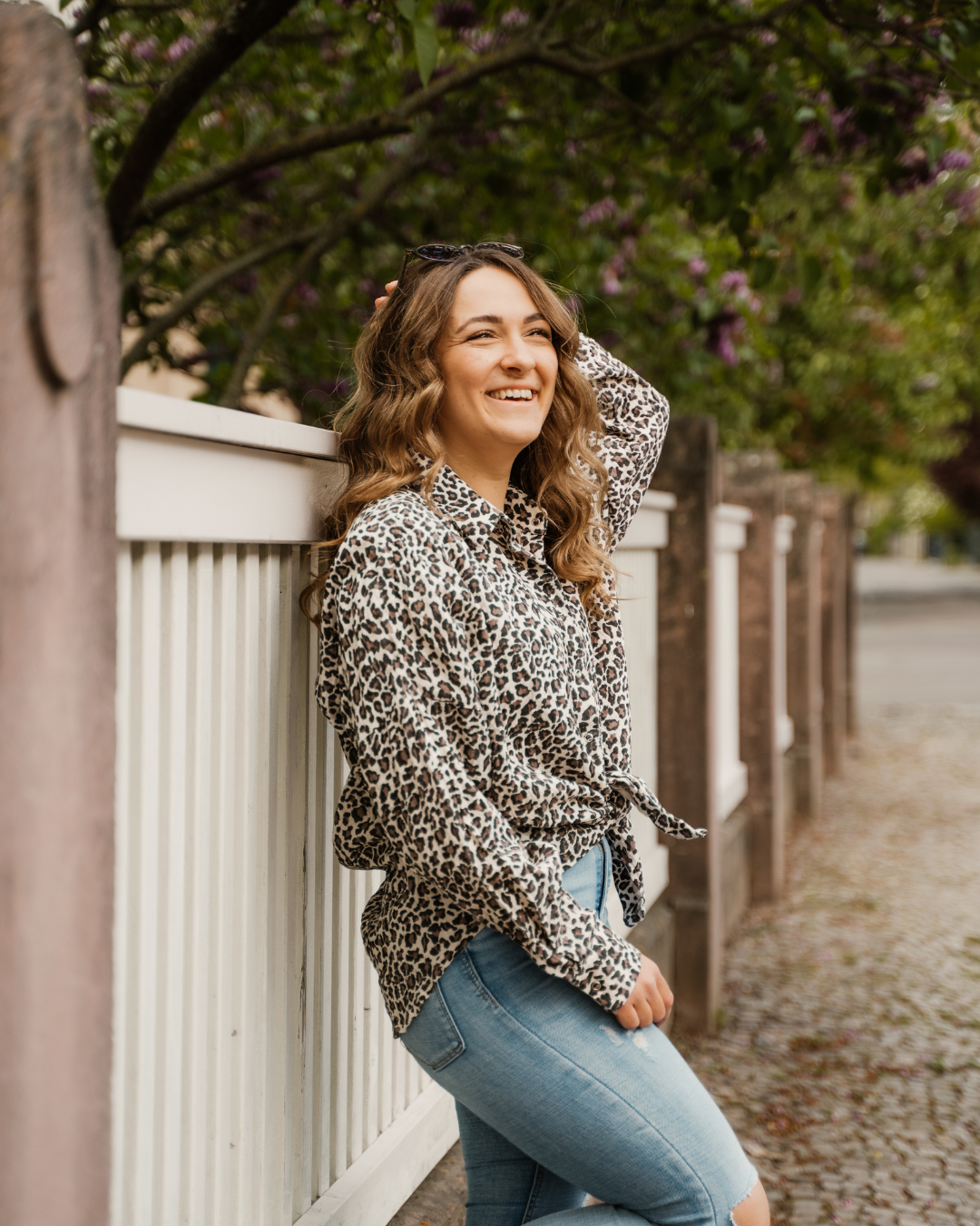 Oversize Musselin-Bluse "Maja" • Leo Edition - hutch&putch GmbH