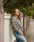 Oversize Musselin-Bluse "Maja" • Leo Edition - hutch&putch GmbH