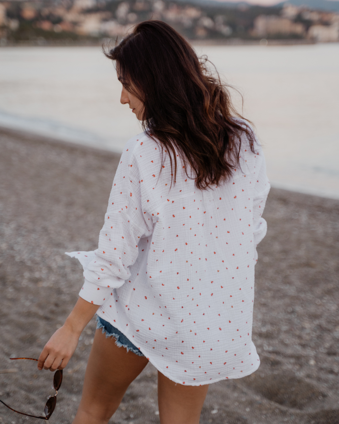 Oversize Musselin-Bluse "Maja" • Little Love Edition - hutch&putch GmbH