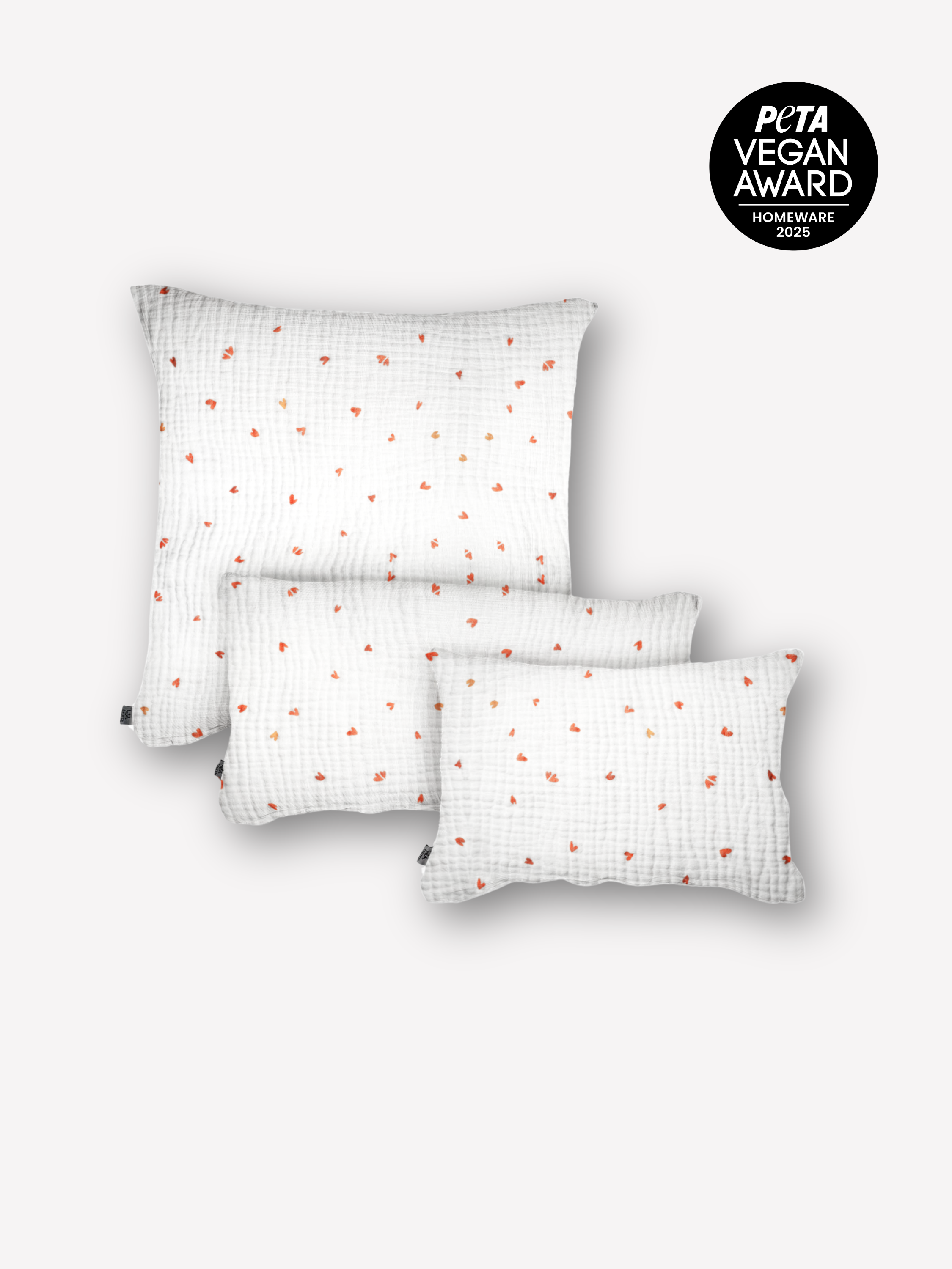 Musselin-Kopfkissen "Eliane" • Little Love Edition - hutch&putch GmbH