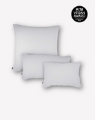 Musselin-Kopfkissen "Eliane" • Light Grey - hutch&putch GmbH