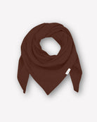 Musselin-Halstuch Baby• Dunkelbraun - hutch&putch GmbH
