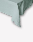 Musselin-Tischdecke "Angelina" • Aquamarine - hutch&putch GmbH
