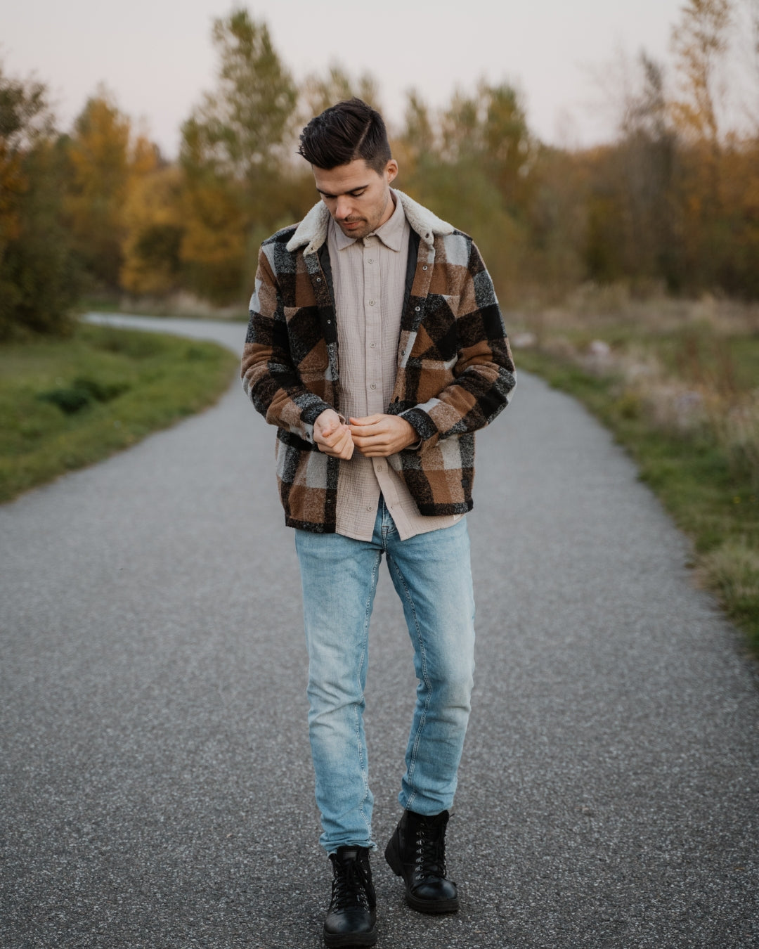 Musselin-Herrenhemd "Ben" - hutch&putch GmbH