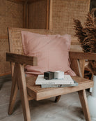 Musselin-Sofakissenbezug "Adela" • Blush - hutch&putch GmbH