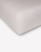 Musselin-Spannbettlaken "Eliane" • Off-White - hutch&putch GmbH
