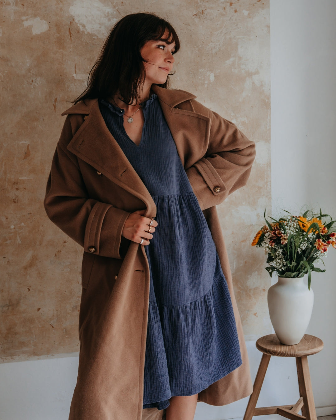 Musselin-Kleid "Isabelle" - hutch&putch GmbH
