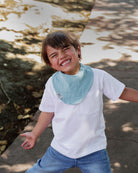 Muslin bib • Sky Blue - hutch&putch GmbH