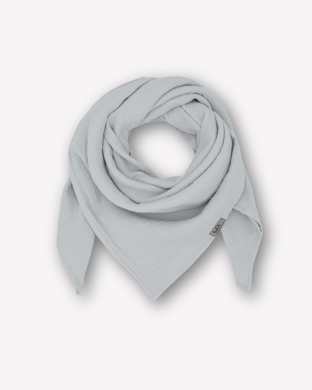 Musselin-Halstuch Kleinkinder • Light Grey - hutch&putch GmbH
