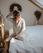 Bio Bettwäsche "Eliane" • Off-White - hutch&putch GmbH