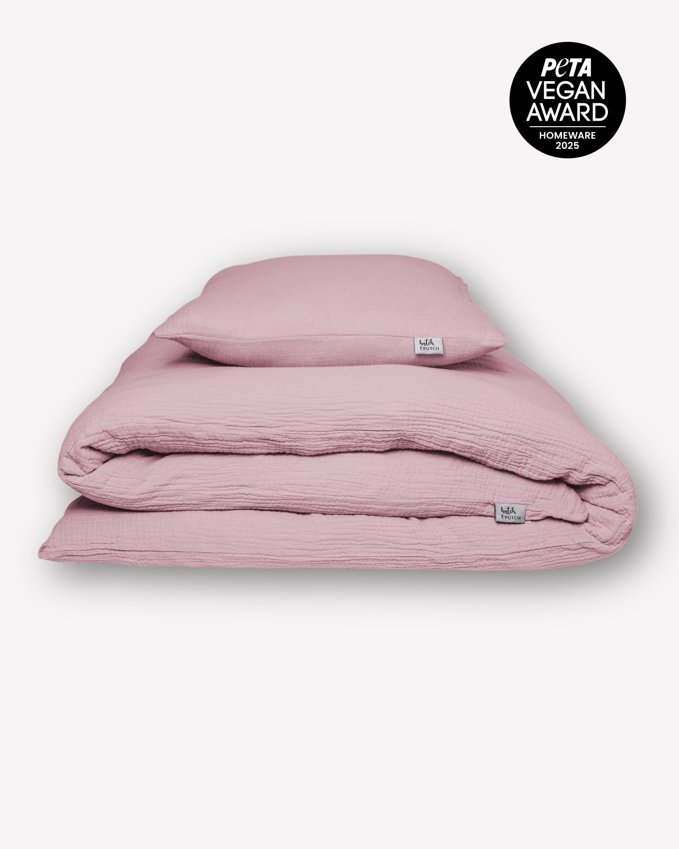 Bio Bettwäsche "Eliane" • Mauve - hutch&putch GmbH